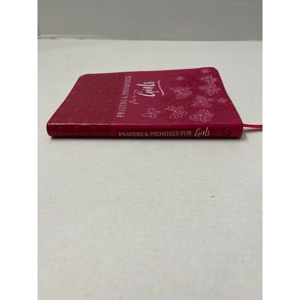 Prayers & Promises for Girls by BroadStreet Red Imitation Leather - Picture 2 of 6